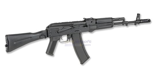Cyma AK74S Full Metal AEG – Steel AK74S Airsoft Rifle - Cyma AK74S full metal airsoft AEG with steel receiver.