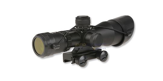 2.5-10x40 kiikaritähtäin kiinnitysjalalla