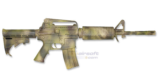 ASG M15A4 sähköase, vihreä camo