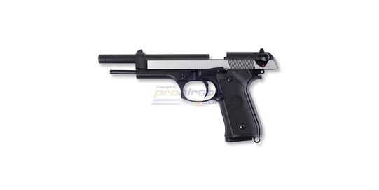 WE Beretta M92 kaasupistooli, metalli dualtone