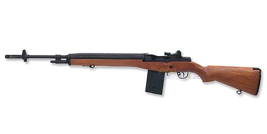 Cyma M14 sähköase, puuvärinen