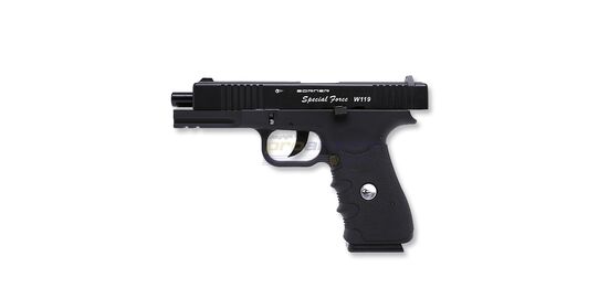 Borner Special Force W119 ilmapistooli 4,5mm CO2, metalliluisti