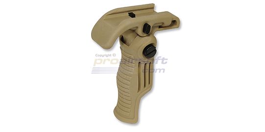 Cybergun mini foldable grip, tan