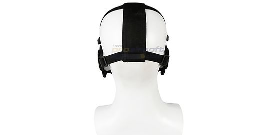 Diablo V3 Metal Mesh Half Mask Black