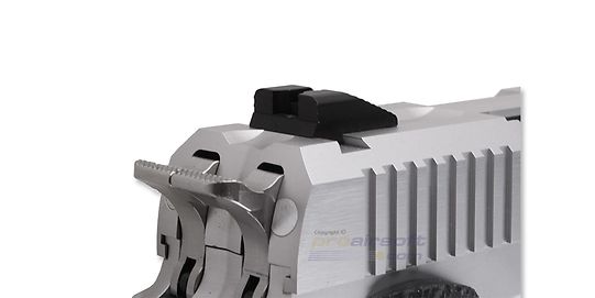 Cybergun Dueller Prismatic CO2 pistooli, metalli hopea