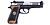 WE M92 Biohazard Samurai Edge DT Gas Pistol, Dualtone