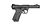 AAP-01 full auto kaasupistooli, musta