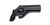 Strike Systems vyökotelo revolverille, Dan Wesson 715 6"/8", nahkaa, musta