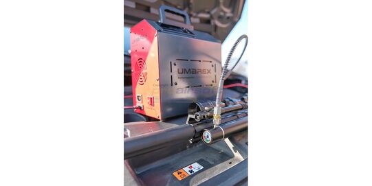 Umarex PAC1100 Compressor 230V / 12V - Automatic shut-off adjustable in one-bar increments for precise PCP tank filling