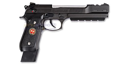 WE M92 Barry Burton Biohazard kaasupistooli, metalli