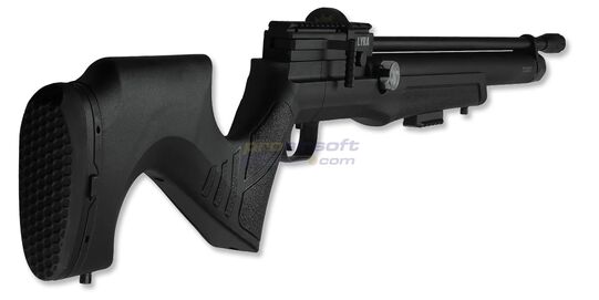 Reximex Lyra Rifle PCP Air Rifle 6.35mm, Black