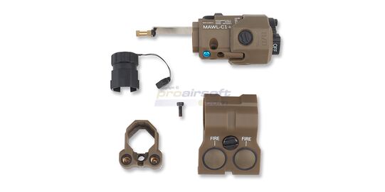 Diablo MAWL-C1 Battery Case, Tan