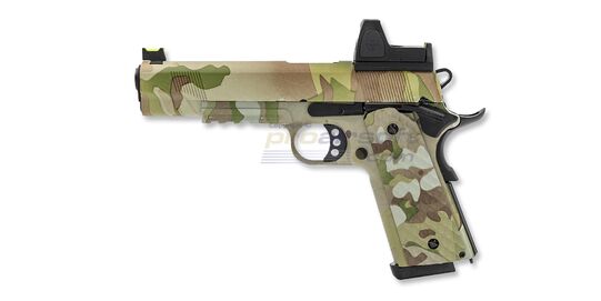 Raven MEU GBB With Red Dot Sight, Full Metal, Multicam