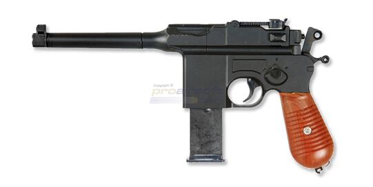 Mauser C96 Spring Pistol, Full Metal