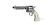 Umarex Colt Peacemaker .45 5,5" 4.5mm CO2 Revolver, Rifled Barrel, Silver