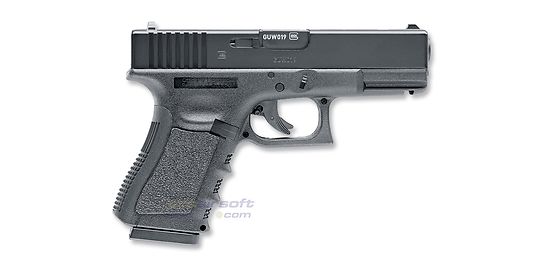 Umarex Glock 19 Airgun 4.5mm CO2, metal