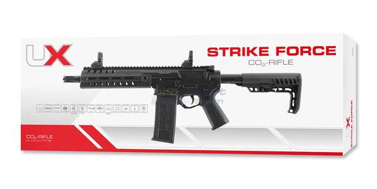 Umarex UX Strike Force CO2 4.5mm – AR Style Full Auto BB Air Rifle - Retail package