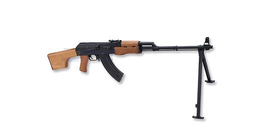 RPK-74 Machinegun, Metal/Wood