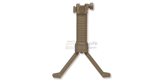 Diablo Handgrip With Bipod, Tan