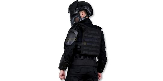 Diablo WST panssarihaarniska, musta