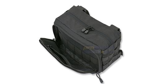 Ratalaukku kompakti, musta