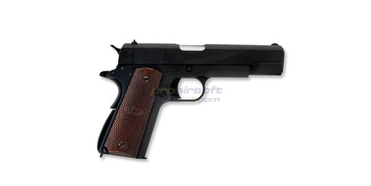 Cybergun Auto Ordnance M1911 A1 GBB, Full Metal / Wood Grips
