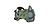 Diablo V3 Metal Mesh Half Mask Digital Woodland