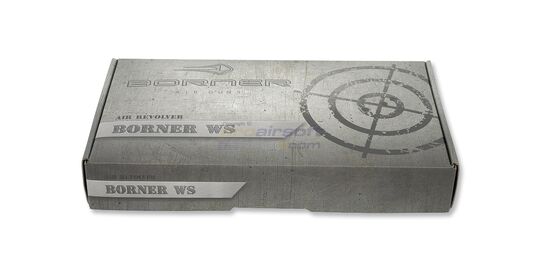 Borner Webley Revolver 4.5mm BB CO2, Silver