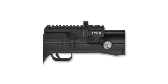 Reximex Lyra Rifle PCP Air Rifle 6.35mm, Black