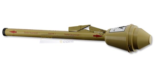 Panzerfaust M100 sinko – 40mm airsoft kranaatinheitin, täysmetalli replika - Panzerfaust M100 täysmetallinen airsoft sinko 40mm kranaateille