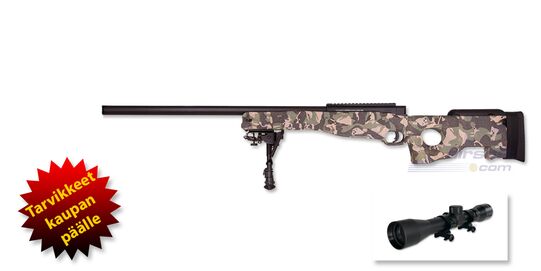 ASG AW .308 jousitoiminen kivääri, woodland