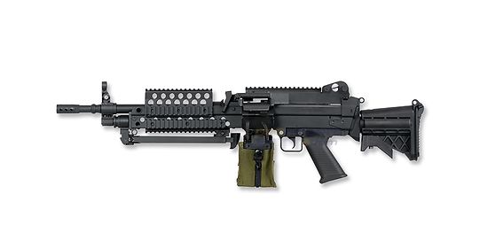 Mk46 Minimi konekivääri sähköase, musta