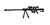 Barrett M82A1 Sniper Rifle Spring Action with scope
