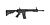 M4 Keymod AEG, Black
