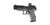 Umarex Walther Q5 Match 5" Combo CO2 4.5mm Airgun Rifled Barrel