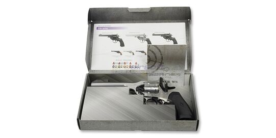 Borner Webley Revolver 4.5mm BB CO2, Silver