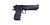 Cybergun Desert Eagle L6 Rail Full Auto CO2 blowback, musta