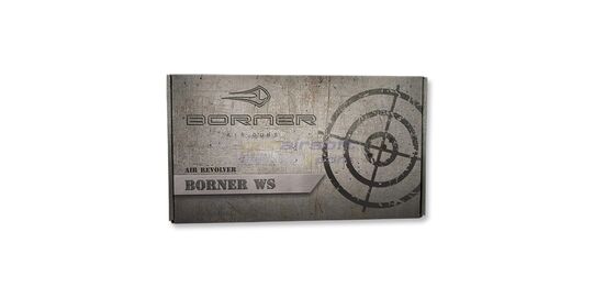 Borner Webley Revolver 4.5mm BB CO2, Black