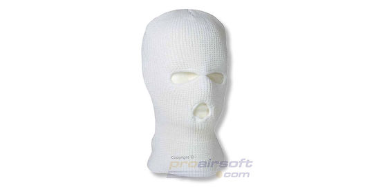 Mil-Tec kommandopipo, 3-reikäinen, valkoinen