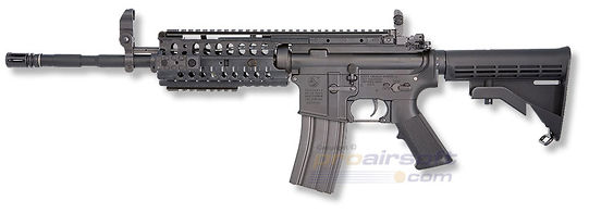 Marui M4 S-System AEG – SIR-kiskojärjestelmä, Vetoperä - Tokyo Marui M4 S-System sähköase SIR-kiskojärjestelmällä