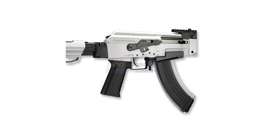Marui Next-Gen AK White Storm NGRS blowback sähköase – metalli, valkoinen - Marui AK White Storm tulenvalitisin