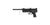 Hatsan Velox T50 PCP Rubber Ball Pistol, Black