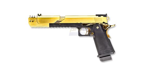Raven Hi-Capa Dragon 7 kaasupistooli, metalli, kulta/musta