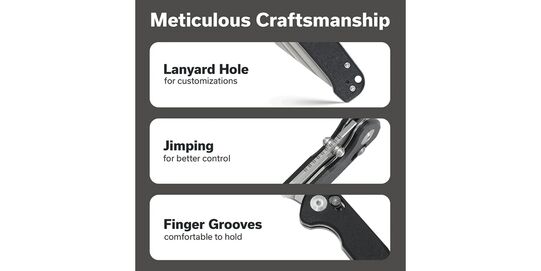 Sencut Glenspar Folding Knife - Sencut Glenspar craftmanship