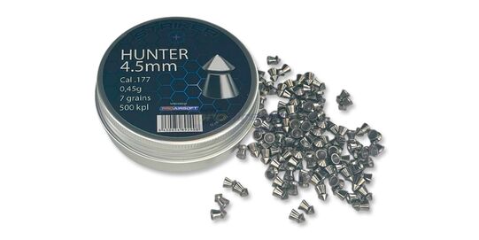 Striker Hunter 4.5mm 500pcs Pointed Pellets For Target Shooting