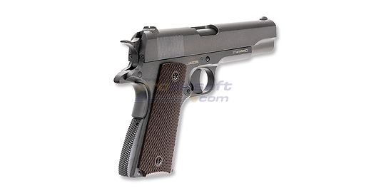 Cybergun 1911 A1 Auto Ordnance CO2 ilmapistooli 4.5mm, rihlattu piippu, musta