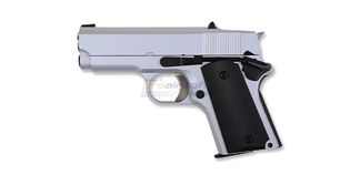 Army Armament 1911 R45A1 blowback kaasupistooli hopea
