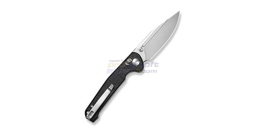 Sencut Glenspar Folding Knife - Sencut Glenspar folding knife with black Shredded G10 handle
