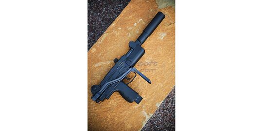 Umarex IWI Mini UZI 4.5 mm Spring Air Rifle – Rifled Barrel and Folding Stock - Umarex IWI Mini UZI 4.5 mm spring air rifle