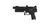 Hatsan Velox T50 PCP Rubber Ball Pistol, Black